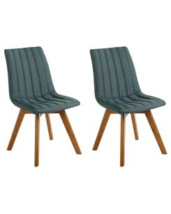 Tuoli kangas tummanvihreä 2 kpl CALGARY
