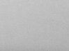 Cama dupla em tecido cinzento claro 80 x 200 cm LIBOURNE_770670