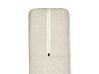 Boxspringbett Polsterbezug hellbeige mit Bettkasten hochklappbar 160 x 200 cm DYNASTY_873562
