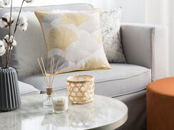 Koristetyynysetti monivärinen 45 x 45 cm 2 kpl CANDYTUFT