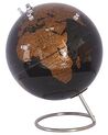 Decorative Globe with Magnets 29 cm Black and Copper CARTIER_784333