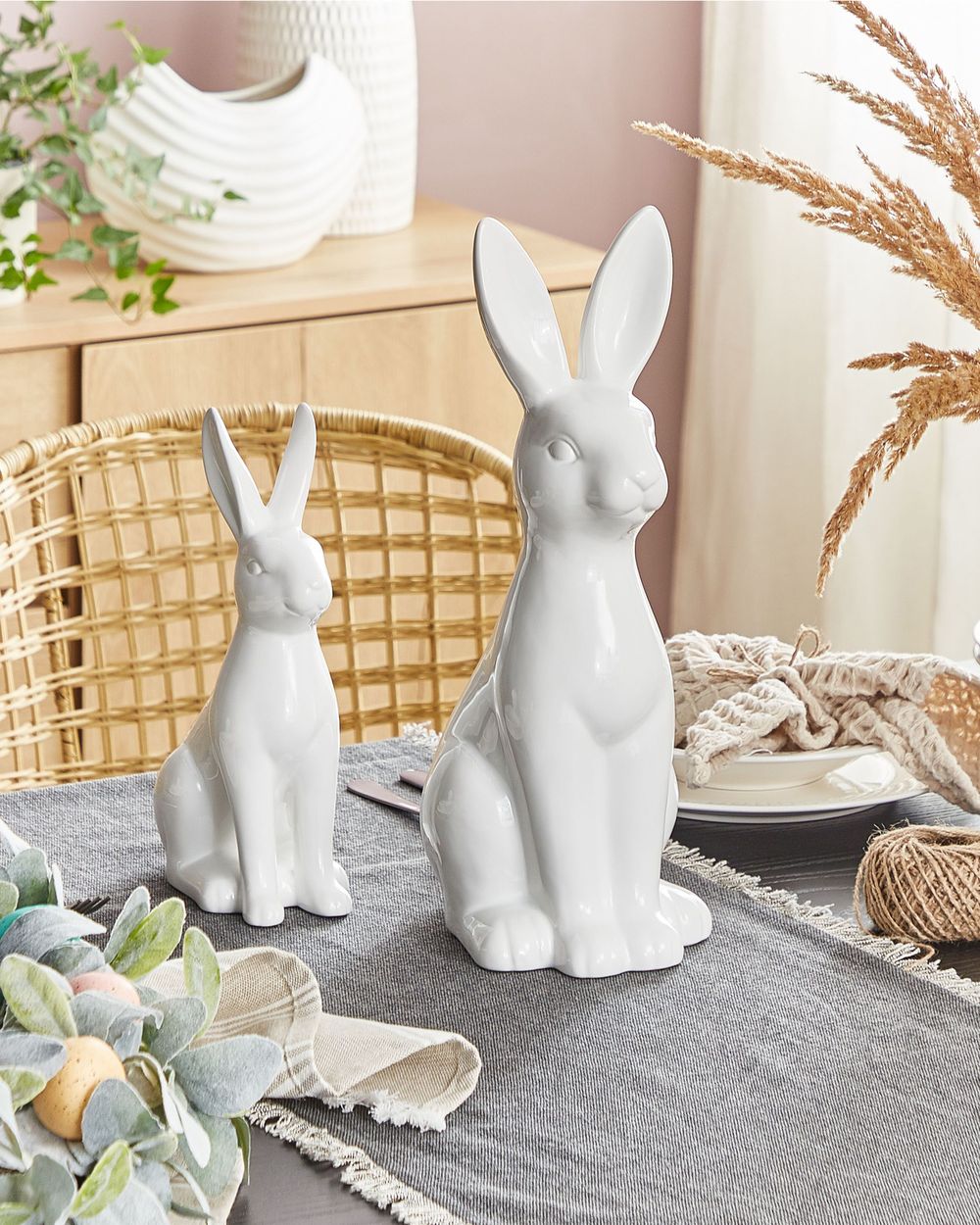 Figurka królik biała PAIMPOL