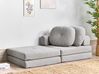 Sofá-cama de 1 lugar em tecido cinzento claro OLDEN_906453