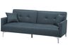 Fabric Sofa Bed Dark Blue LUCAN_707213