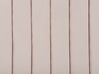 Polsterbett Samtstoff pastellrosa mit Stauraum 180 x 200 cm NOYERS_796532