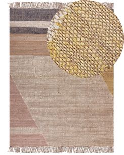 Matto juutti ruskea 160 x 230 cm SAMLAR Matto juutti ruskea 160 x 230 cm SAMLAR