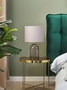 Table Lamp Transparent with Grey DEVOLL_820085
