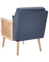 Fabric Armchair Blue ORUM_906474