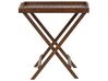 Zahradní stolek z akáciového dřeva tmavé dřevo AMANTEA_871643