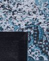 Koberec modrý 140x200 cm s krátkým vlasem ALMUS_702786