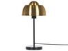 Metal Table Lamp Gold and Black SENETTE_877600