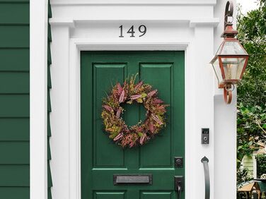 Door Wreath ø 50 cm Pink and Green GUANCHA