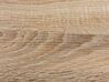 Stół do jadalni 120 x 80 cm jasne drewno z czarnym NEWFIELD_850668