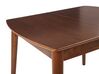 Rozkladací jedálenský stôl 100/130 x 80 cm tmavé drevo TOMS_826939