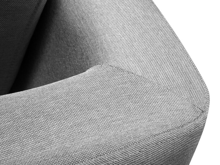 Left Hand Corner Fabric Sofa Light Grey STOCKHOLM Beliani.co.uk