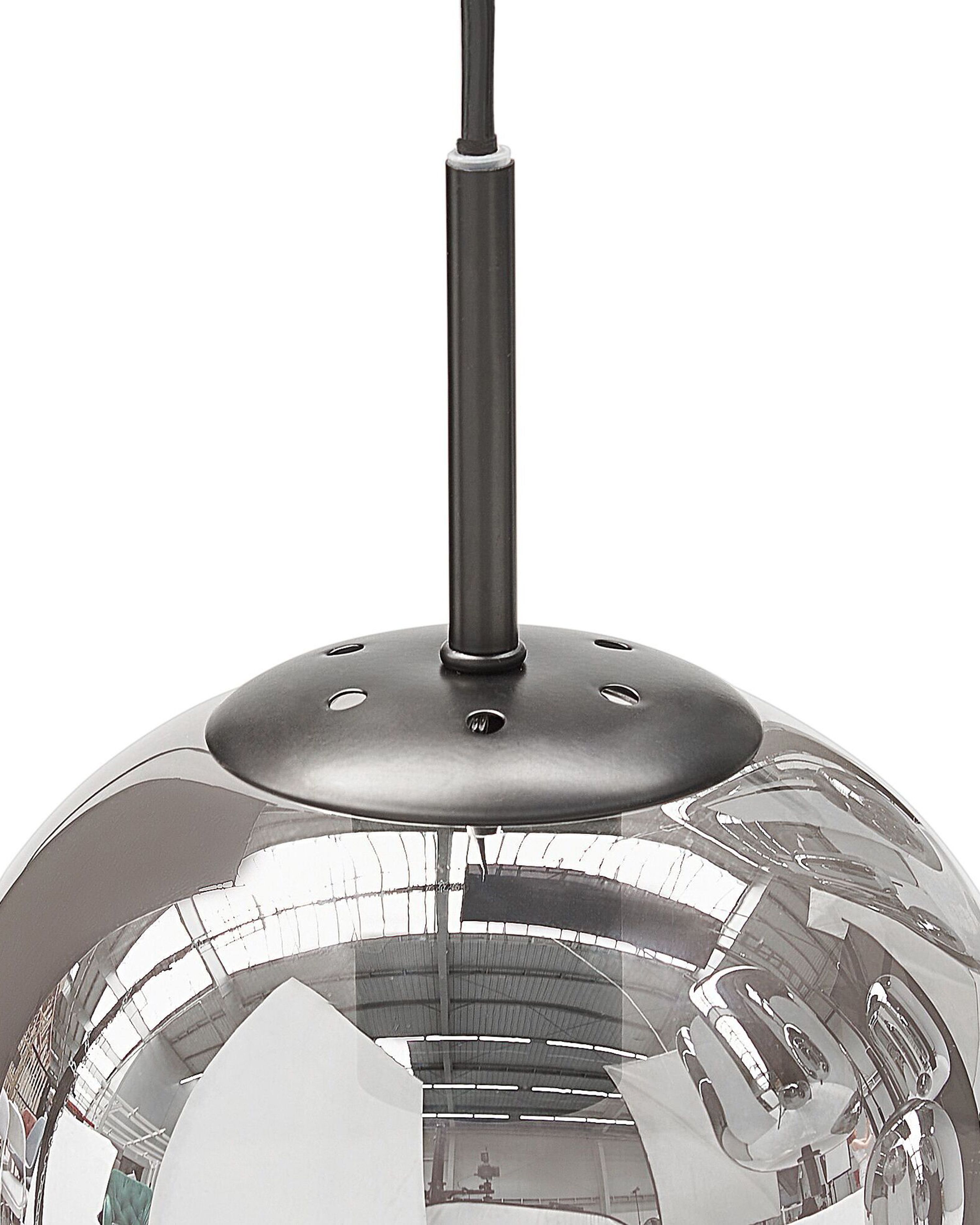 Sklen n Z v sn Lampa Se 7 Sv tly St brn TARLO Beliani cz Sklen n Z v sn Lampa Se 7 Sv tly St brn TARLO Beliani cz