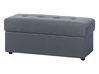 Sectional Sofa Bed with Ottoman Dark Grey FALSTER_751425