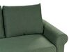 Zöld kárpitozott kanapéágy SILDA_902554