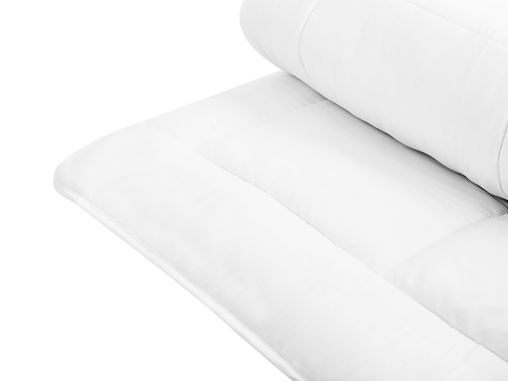 Couette Chaude LA WARM MAX 220x240 cm en Polyester pour 2 Personnes - Blanc