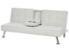 Fabric Sofa Bed Beige ROXEN_898225