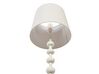 Stehlampe Metall / Leinen weiß 160 cm KRIOS_897215