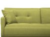 Fabric Sofa Bed Green LUCAN_707336