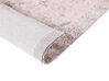 Teppich Baumwolle rosa 160 x 230 cm orientalisches Muster Kurzflor MATARIM_852543