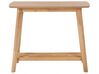 Tavolo console legno chiaro 90 x 40 cm TULARE_823453