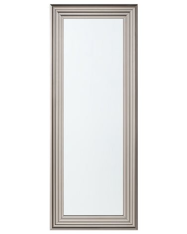 Specchio da parete in color argento 50 x 130 CHATAIN