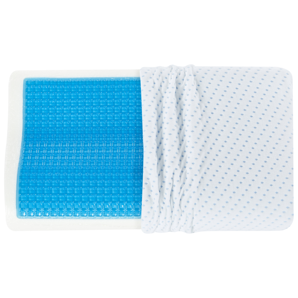 Poduszka żelowa memory foam 50 x 30 cm biała MOCO