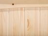 Łóżko piętrowe drewniane 90 x 200 cm jasne ALBON_698749