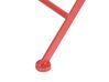 Zestaw mebli balkonowych metalowy czerwony SCARIO _856059