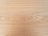 Eettafel hout lichtbruin 200 x 100 cm CORAIL_899241