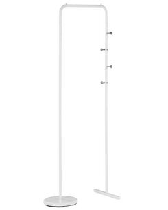 Naulakko teräs 4 koukkua valkoinen BENTON