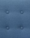 Poltrona em tecido azul MOTALA_707763