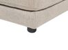 3 Seater Fabric Sofa with Ottoman Beige SIGTUNA_896596