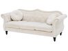 Sofa Set Samtstoff beige 5-Sitzer SKIEN_743299