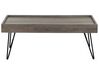 Table basse bois foncé 100 x 60 cm WELTON _749912