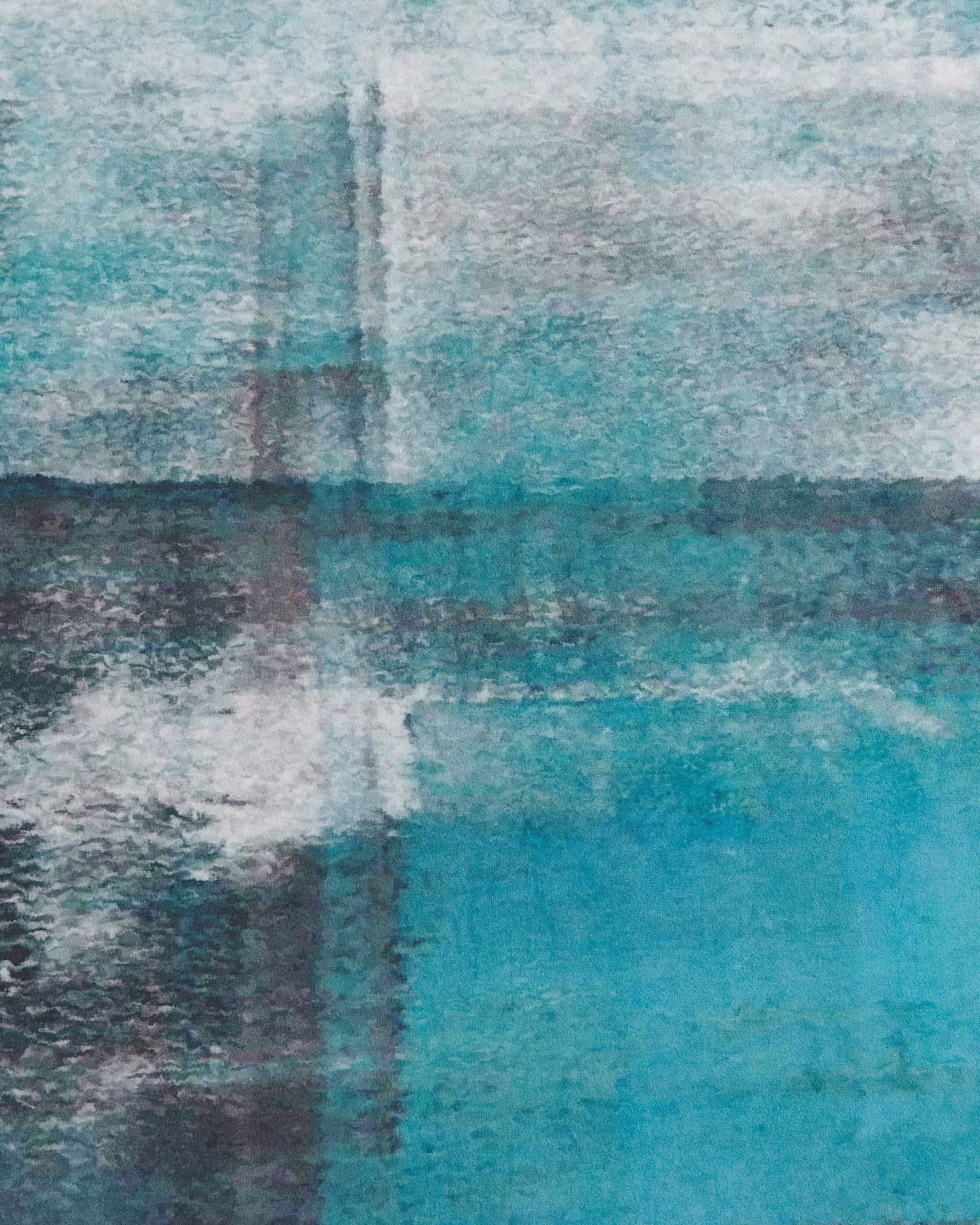 Dywan 80 x 150 cm niebieski TRABZON