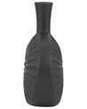 Dekovase Steinzeug schwarz 42 cm ARWAD_733692