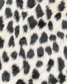 Faux Fur Cheetah Print Rug 130 x 170 cm Beige and Black OSSA_913681