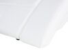 Leather EU Super King Size Waterbed White VICHY_459681