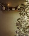 Künstlicher Weihnachtsbaum schneebedeckt 210 cm weiß BASSIE_850890