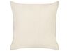 Set of 2 Cotton Cushions Grey TELOPEA_915735