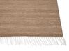 Teppich sandbeige 160 x 230 cm Kurzflor MALHIA_846652