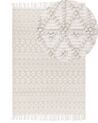 Tapis en laine 160 x 230 cm beige clair ALUCRA_856177
