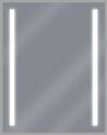 Espejo de pared LED 70x90 cm plateado MARTINET_748402
