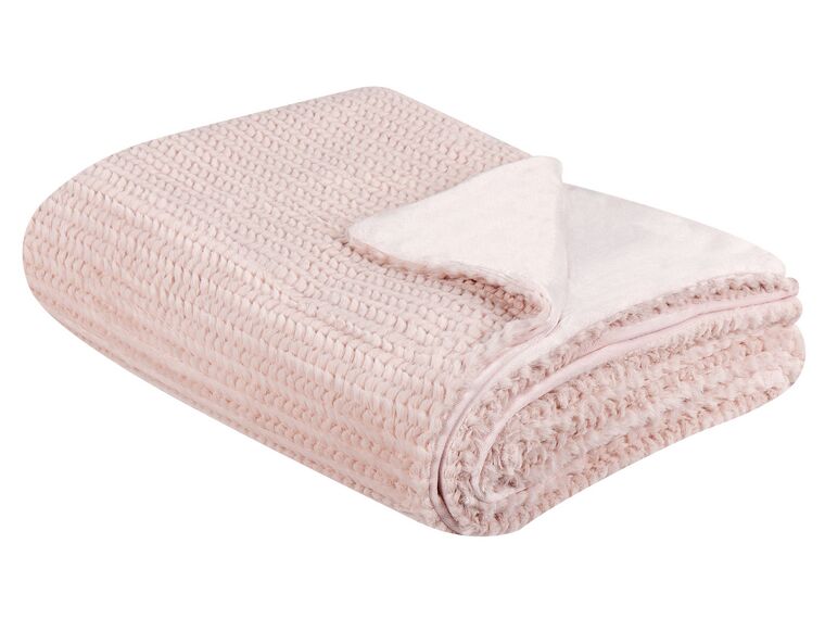 Blanket 150 x 200 cm Pink BJAS_842947