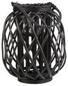 Černá dekorativní lucerna 30 cm MAURITIUS_734173