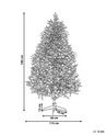 Albero di Natale artificiale 180 cm verde HUXLEY_783664